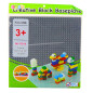 Płyta plansza konstrukcyjna do klocków budowania szara 25,5x25,5 cm EAN: 5905991071600