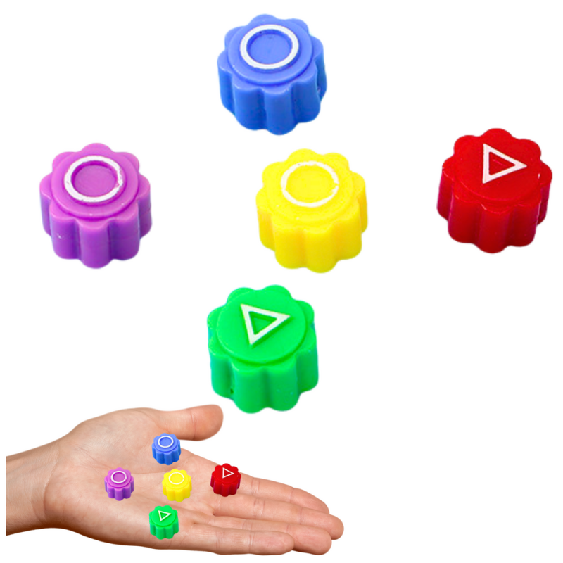 Kości do Gry w Gonggi Hacele - Gra Zręcznościowa Squid Games 5szt EAN: 5905991064916