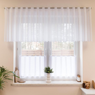 Zazdrostka żakardowa 50cm biały 001 EAN: 5906450929401