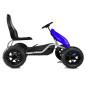 Gokart na pedały B012 z pompowanymi kołami, niebieski - EAN: 5908275996019
