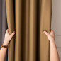 Zasłona gotowa typu blackout na przelotkach, szerokość 140cm x wysokość 250cm, kolor 834 khaki