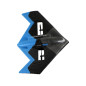 Samolot r/c 4D-G4 z niebieskimi światłami, czarny - EAN: 5905679078686