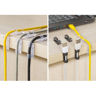 Ag702b klips organizer na kable 20szt