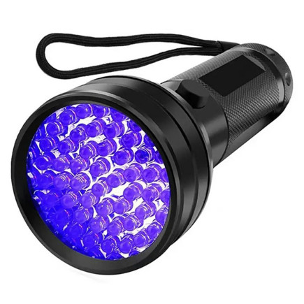 Zd152 latarka uv tester 51 led