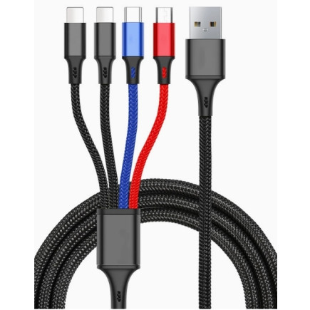 Kk25 kabel do ładowania 4w1
