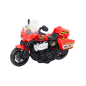 Motocykl policyjny z dźwiękiem i światłami biały-czerwony 1:10 EAN: 5905991018612