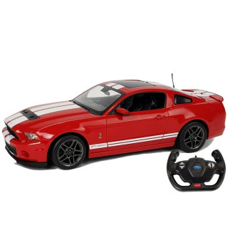 Auto r/c ford shelby rastar 1:14 czerwony na pilota