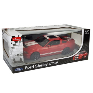 Auto r/c ford shelby rastar 1:14 czerwony na pilota