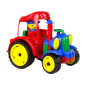 Duży traktor ciągnik z gumowymi kołami - figurka do zabawy EAN: 5900992001748