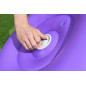 Dmuchany fotel kosmos LED fioletowy Bestway 75122 EAN: 6941607345344