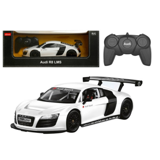 Auto sportowe rc 1:18 zdalnie sterowane audi r8 białe