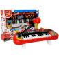 Pianinko USB 24 Klawisze z Mikrofonem Czerwone EAN: 5903802454246
