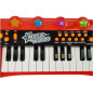 Pianinko USB 24 Klawisze z Mikrofonem Czerwone EAN: 5903802454246