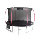 Trampolina LEAN Sport Max 12ft Czarno-Różowa Trampolina LEAN Sport Max 12ft Czarno-Różowa