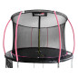 Trampolina LEAN Sport Max 12ft Czarno-Różowa Trampolina LEAN Sport Max 12ft Czarno-Różowa