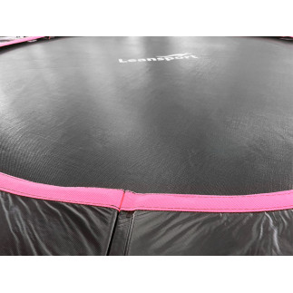 Trampolina LEAN Sport Max 12ft Czarno-Różowa