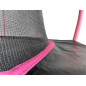 Trampolina LEAN Sport Max 12ft Czarno-Różowa Trampolina LEAN Sport Max 12ft Czarno-Różowa