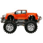 Zestaw Pojazdów: Pomarańczowy Monster Truck i Czerwone BMW na Lawetę 58 cm - EAN: 5907625589482