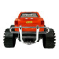 Zestaw Pojazdów: Pomarańczowy Monster Truck i Czerwone BMW na Lawetę 58 cm - EAN: 5907625589482