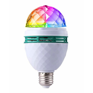 ZD7F DISCO ŻARÓWKA LED RGB E27