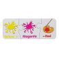 Puzzle edukacyjne Kolory Angielski - 10 połączeń, EAN: 5903802454055