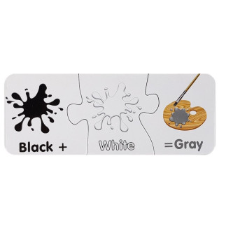 Puzzle edukacyjne kolory angielski 10 połączeń