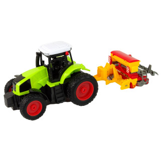Pojazd rolniczy traktor z prasą r/c 1:16 zielony