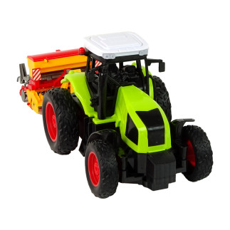 Pojazd rolniczy traktor z prasą r/c 1:16 zielony