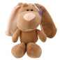 Pluszowa maskotka przytulanka zajączek z przyssawką brązowy 23 cm EAN: 5905991047384