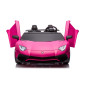 Auto na akumulator Lamborghini XXL A8803 różowe 24V, EAN: 5905323216716