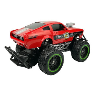 Auto zdalnie sterowane r/c 6.5 km/h wysokie koła czerwone