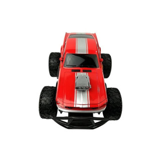 Auto zdalnie sterowane r/c 6.5 km/h wysokie koła czerwone
