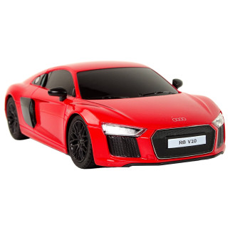 Auto r/c audi r8 1:24 rastar czerwone