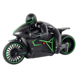 Motor ścigacz rc 20 km/h sterowany na pilot zielony