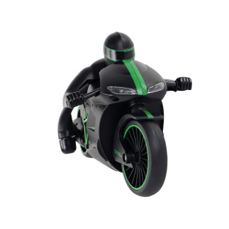 Motor ścigacz rc 20 km/h sterowany na pilot zielony