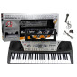 Organy Keyboard + Mikrofon Zasilacz MQ-810 MP3