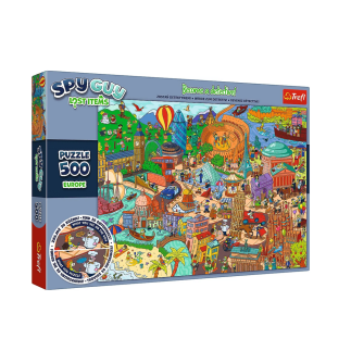 Puzzle "Spy Guy Lost Items: Europe - Rodzina Treflików" EAN: 5900511374810