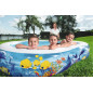 Basen dmuchany Ocean Bestway 54118 262 x 157 x 46 cm - EAN: 6942138951486