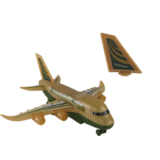 Samolot r/c zdalnie sterowany wojskowy moro światła pilot