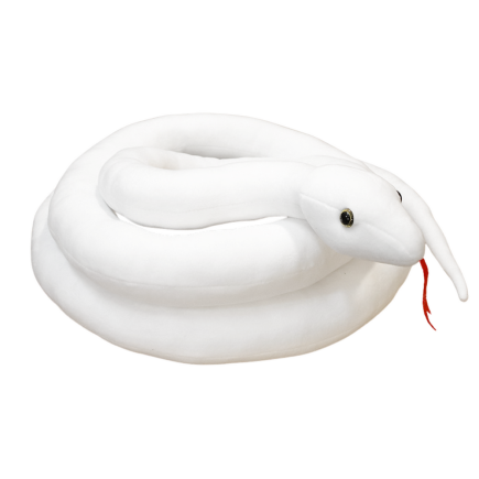 Maskotka Pluszowa Wąż Biały 110 cm, EAN: 5905679079546