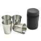 Kieliszki turystyczne AG171A 4 szt. stalowe - EAN: 5907621801625