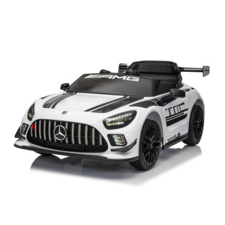 Auto na akumulator mercedes amg gt3 biały