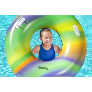 Dmuchane koło 119 cm tęcza bestway 36352