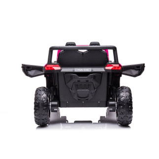Auto na akumulator ysa036 różowy 4x4
