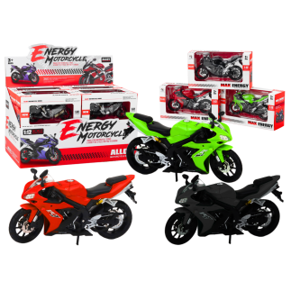 Motocykl motor sportowy 1:12 figurka model kolekcjonerski ścigacz mix