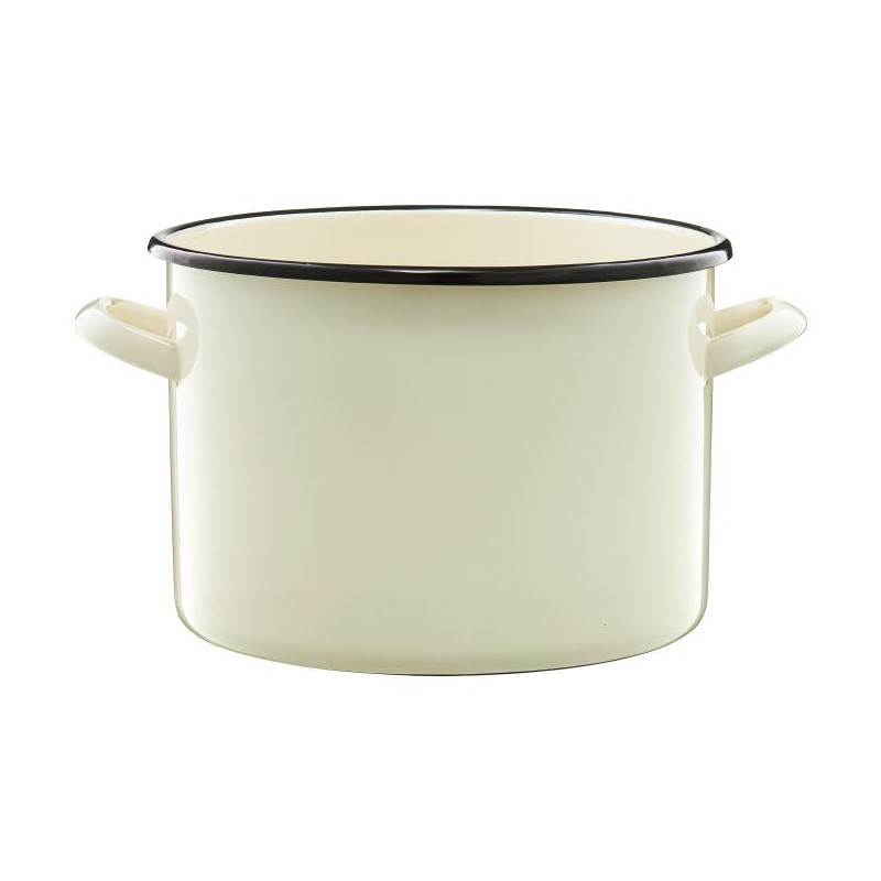 EO-T.GARNEK 22CM 5,5L PROSTY KREMOWY IND (RO)