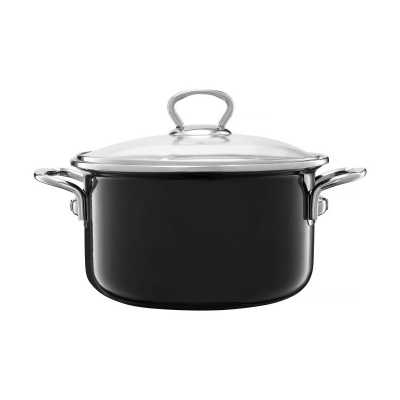 EO-OP.GARNEK 18CM 2,0L PROST SZARY POKR IND
