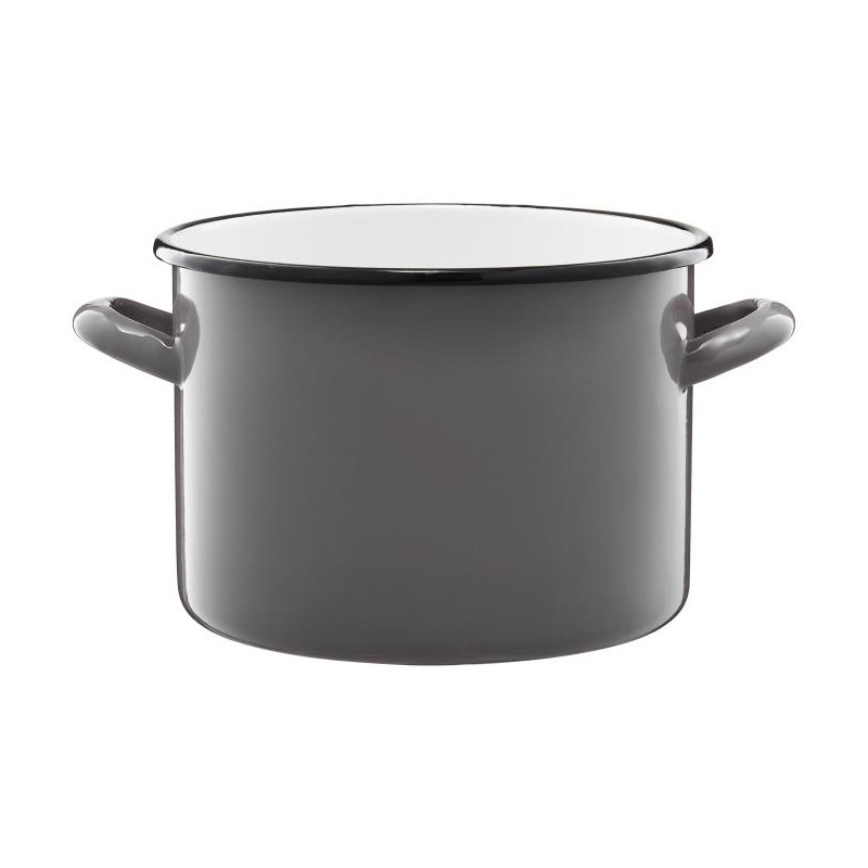 EO-T.GARNEK 20CM 4L PROSTY SZARY IND (RO)
