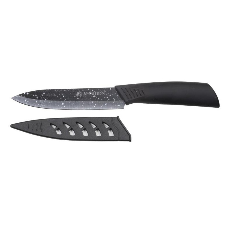 AM-SKIV NOZ CERAM SZEFA KUCHNI 15CM CZARNY