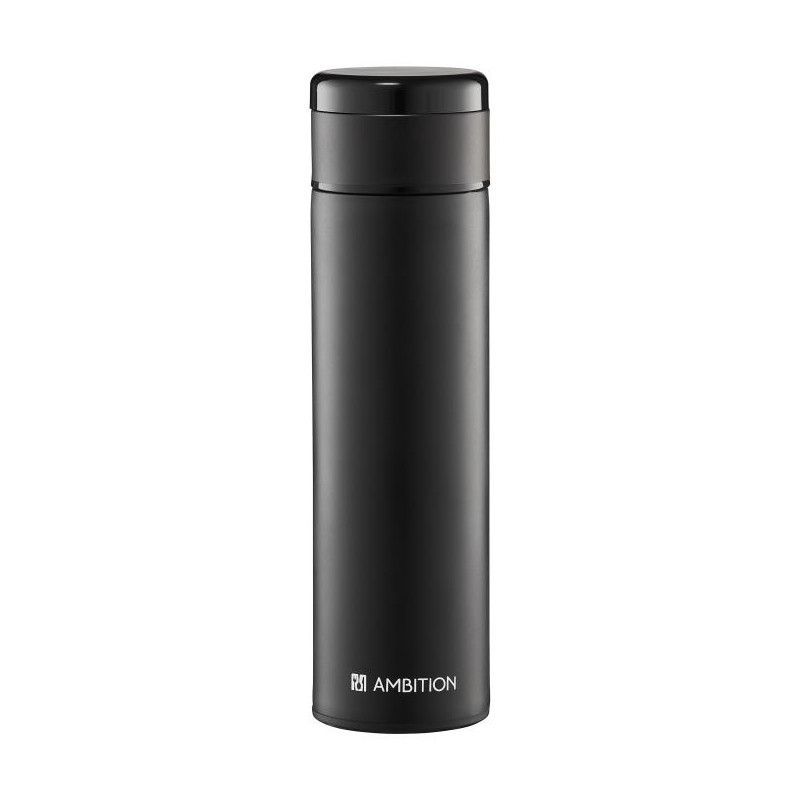 AM-INDI BUTELKA TERM ZE WSKAZ TEMP 420ML CZARNA